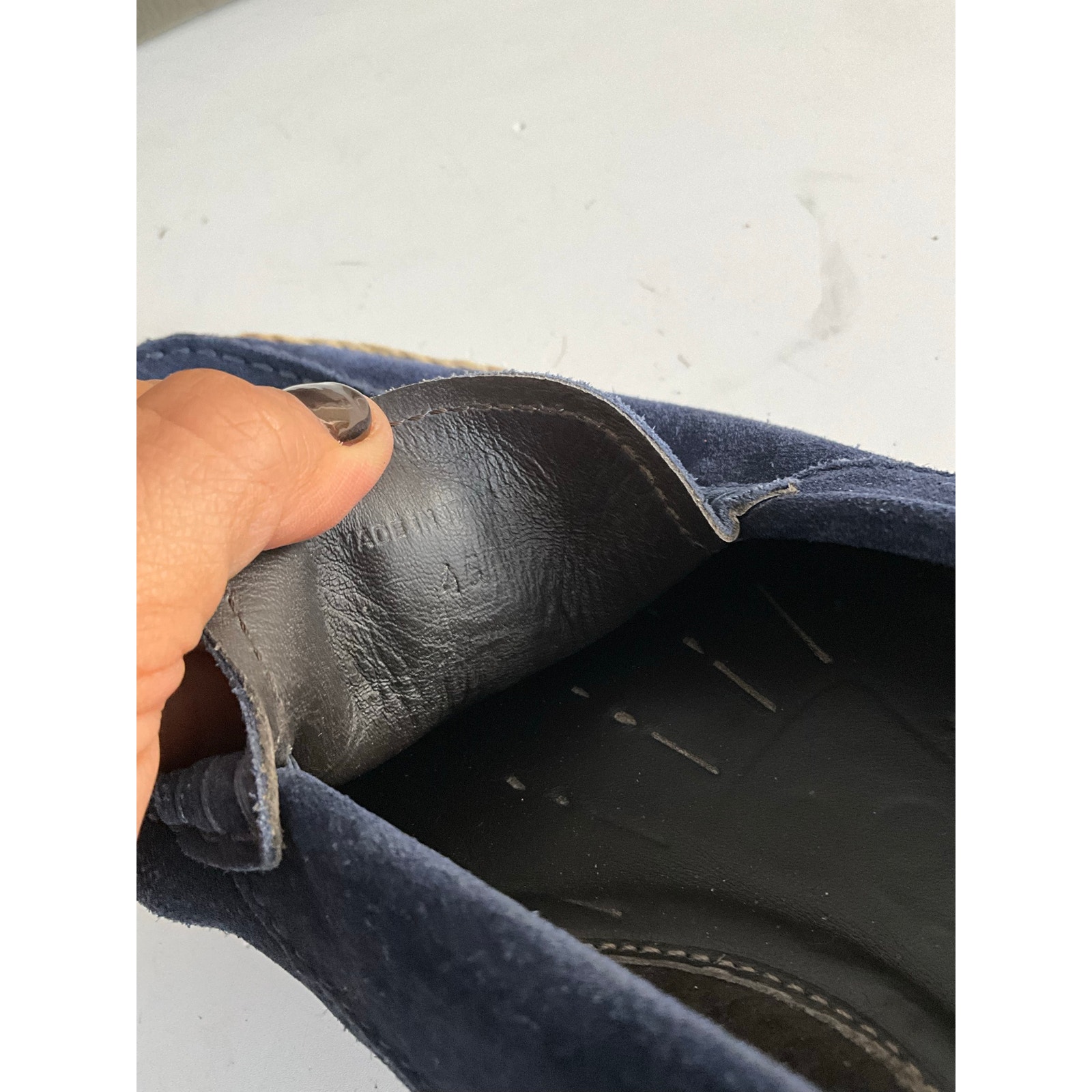 Aurelien Navy Suede Seaside Loafer — image 7 of 8